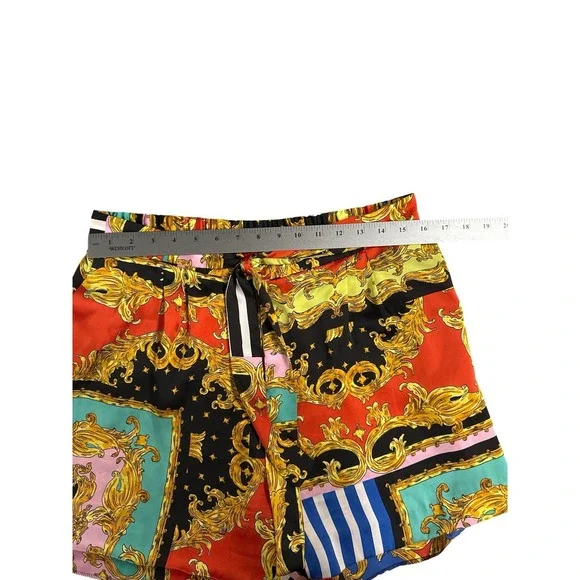 MNG Mango Printed Shorts Multicolor Women's size L - Picture 4 of 5